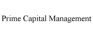 PRIME CAPITAL MANAGEMENT