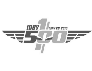 INDY 1 500 MAY 29, 2016