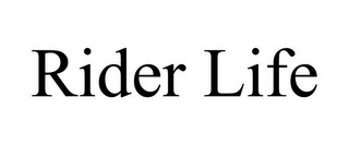 RIDER LIFE