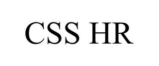 CSS HR