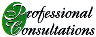 PROFESSIONAL CONSULTATIONS