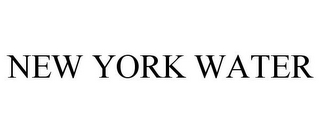 NEW YORK WATER
