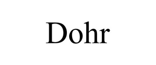 DOHR