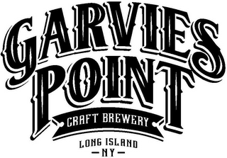 GARVIES POINT CRAFT BREWERY LONG ISLAND - NY -