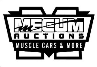 M M MECUM AUCTIONS MUSCLE CARS & MORE