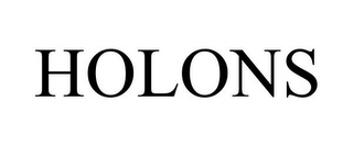 HOLONS