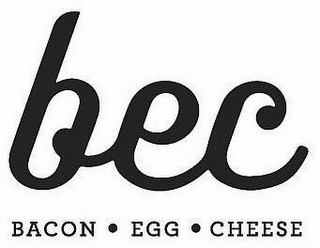 BEC BACON · EGG ·CHEESE