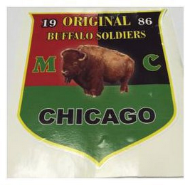 19 ORIGINAL 86 BUFFALO SOLDIERS M C CHICAGO