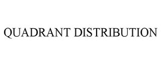 QUADRANT DISTRIBUTION