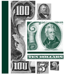 100 100 5 GRANT JACKSON TEN DOLLARS