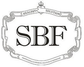 HEALTH SOLUTION SBF PROFESSIONAL DISPENSING SOLUTION OF BATHROOM