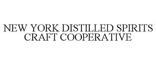 NEW YORK DISTILLED SPIRITS CRAFT COOPERATIVE