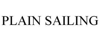 PLAIN SAILING