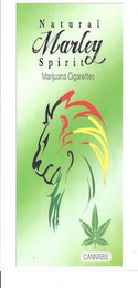 NATURAL MARLEY SPIRIT MARIJUANA CIGARETTES