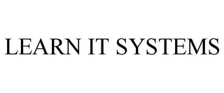 LEARN IT SYSTEMS