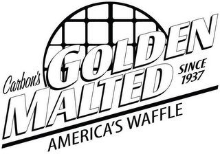 CARBON'S GOLDEN MALTED AMERICA'S WAFFLESINCE 1937