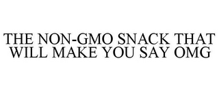 THE NON-GMO SNACK THAT WILL MAKE YOU SAY OMG