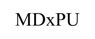 MDXPU