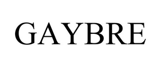 GAYBRE