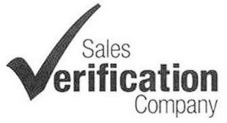 SALES VERIFICATION COMPANY