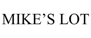 MIKE'S LOT