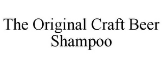 THE ORIGINAL CRAFT BEER SHAMPOO