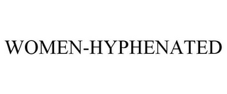 WOMEN-HYPHENATED