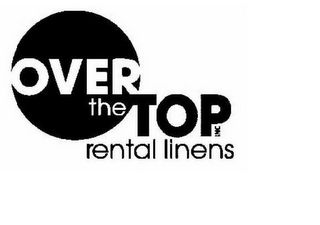 OVER THE TOP INC RENTAL LINENS