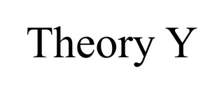 THEORY Y