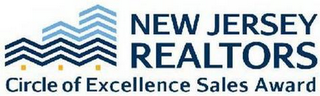 NEW JERSEY REALTORS CIRCLE OF EXCELLENCE SALES AWARD