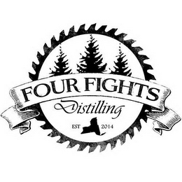 FOUR FIGHTS DISTILLING EST 2014