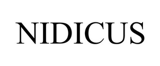 NIDICUS
