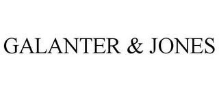 GALANTER & JONES