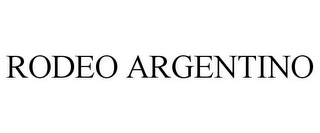 RODEO ARGENTINO