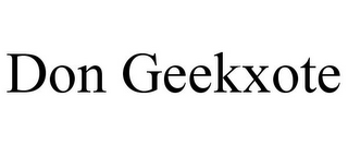 DON GEEKXOTE