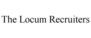 THE LOCUM RECRUITERS