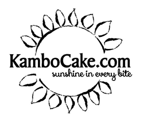 KAMBOCAKE.COM SUNSHINE IN EVERY BITE