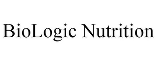 BIOLOGIC NUTRITION