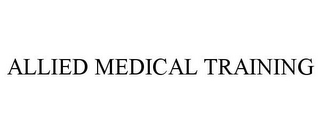 ALLIED MEDICAL TRAINING