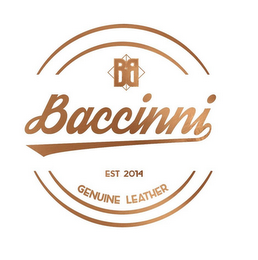 BB BACCINNI EST 2014 GENUINE LEATHER