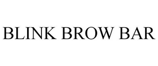 BLINK BROW BAR