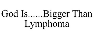 GOD IS......BIGGER THAN LYMPHOMA
