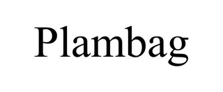 PLAMBAG