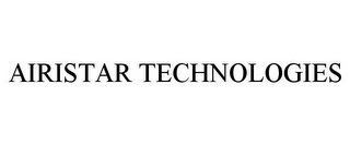 AIRISTAR TECHNOLOGIES