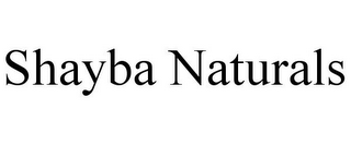 SHAYBA NATURALS