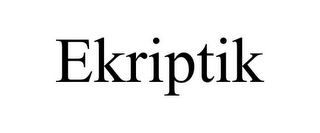 EKRIPTIK