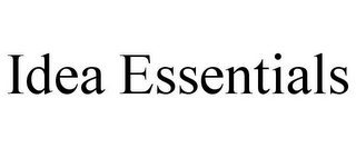 IDEA ESSENTIALS