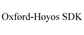 OXFORD-HOYOS SDK