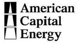 AMERICAN CAPITAL ENERGY