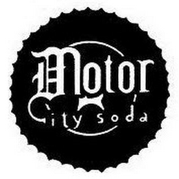 MOTOR CITY SODA